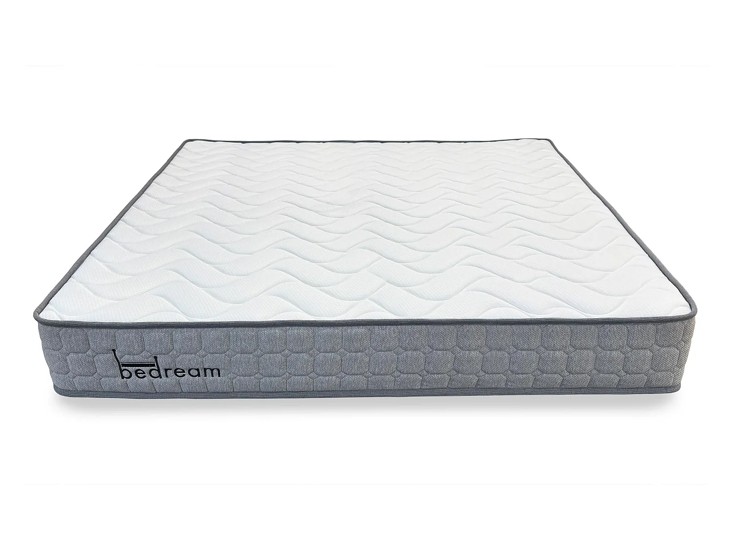 Matelas à ressorts ensachés 23cm Bedream accueil moelleux et soutien ferme 180x200cm