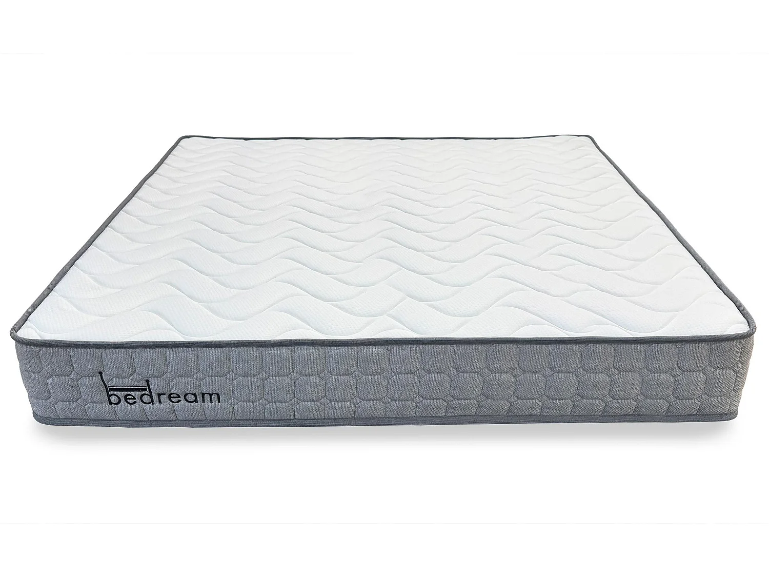Matelas à ressorts ensachés 23cm Bedream accueil moelleux et soutien ferme 180x200cm