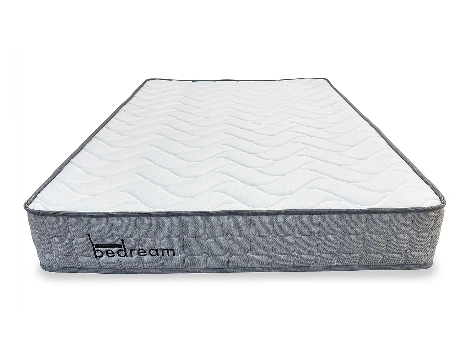 Matelas à ressorts ensachés 23cm Bedream accueil moelleux et soutien ferme 140x190cm
