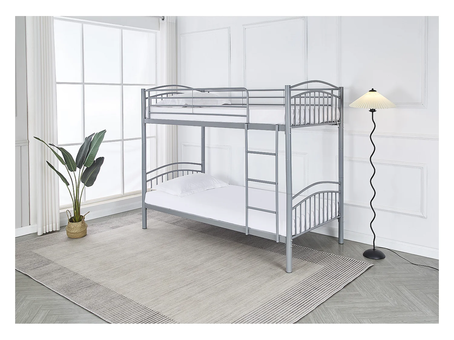 Lit Superposé Séparable ALICE Métal 90x190 cm