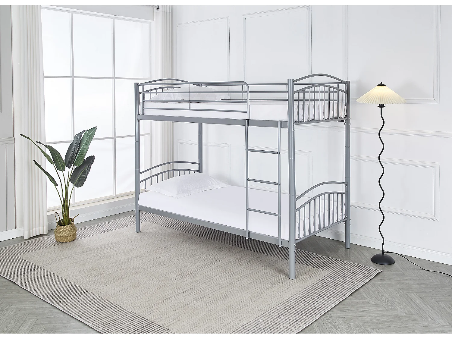 Lit Superposé Séparable ALICE Métal 90x190 cm