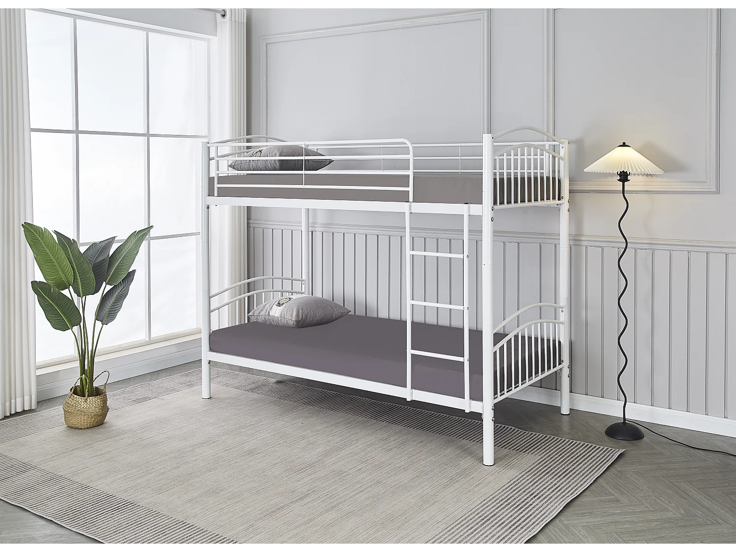 Lit Superposé Séparable ALICE Métal 90x190 cm