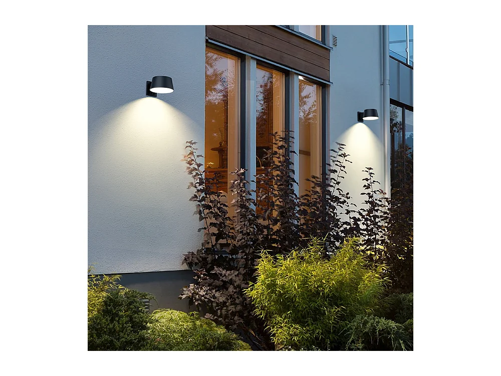 Lot de 4 lampes solaires EZIlight® Solar Wall S28