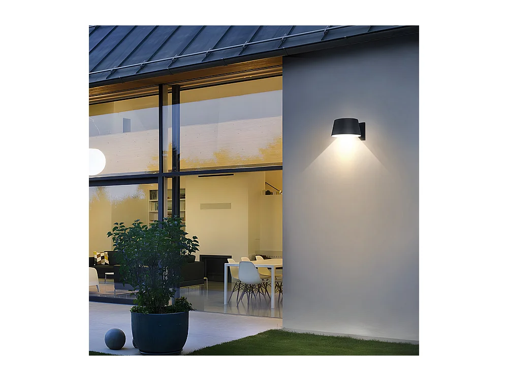 Lot de 4 lampes solaires EZIlight® Solar Wall S28