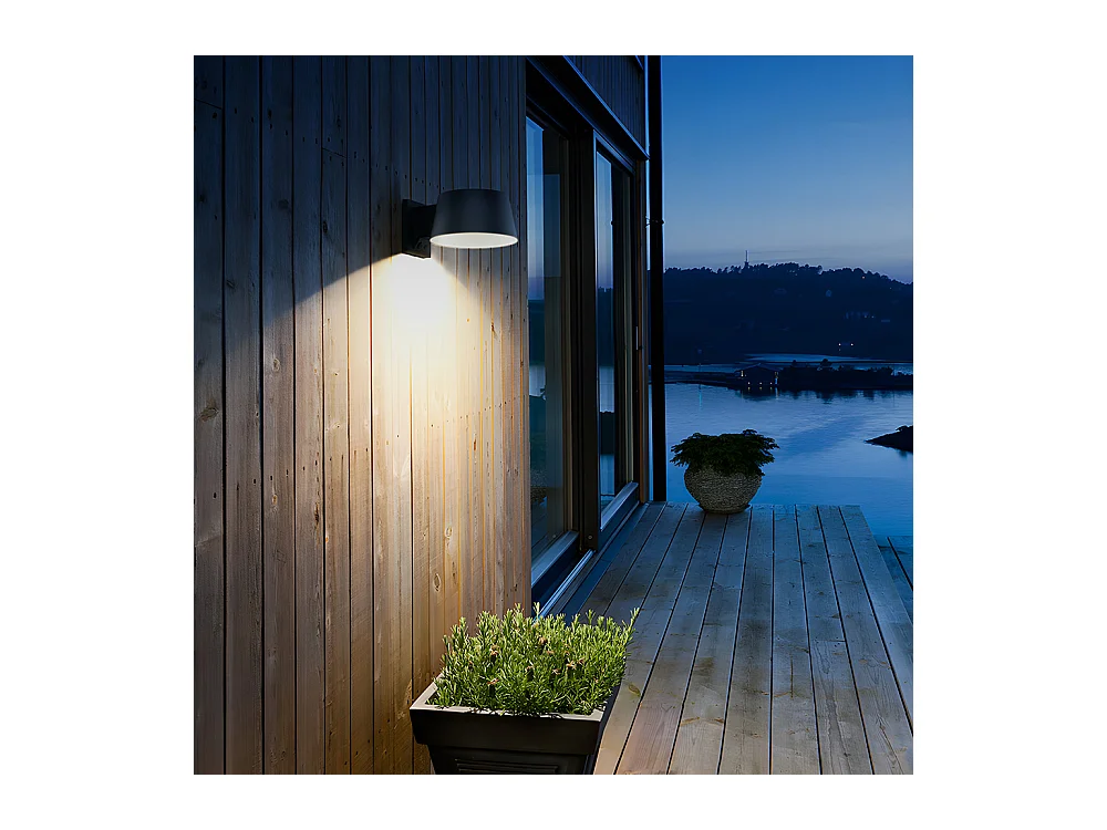 Lot de 4 lampes solaires EZIlight® Solar Wall S28