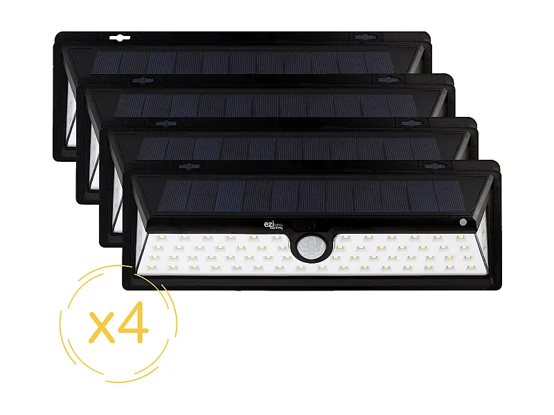 Pack de 4x Lampes solaires EZIlight® Solar XL