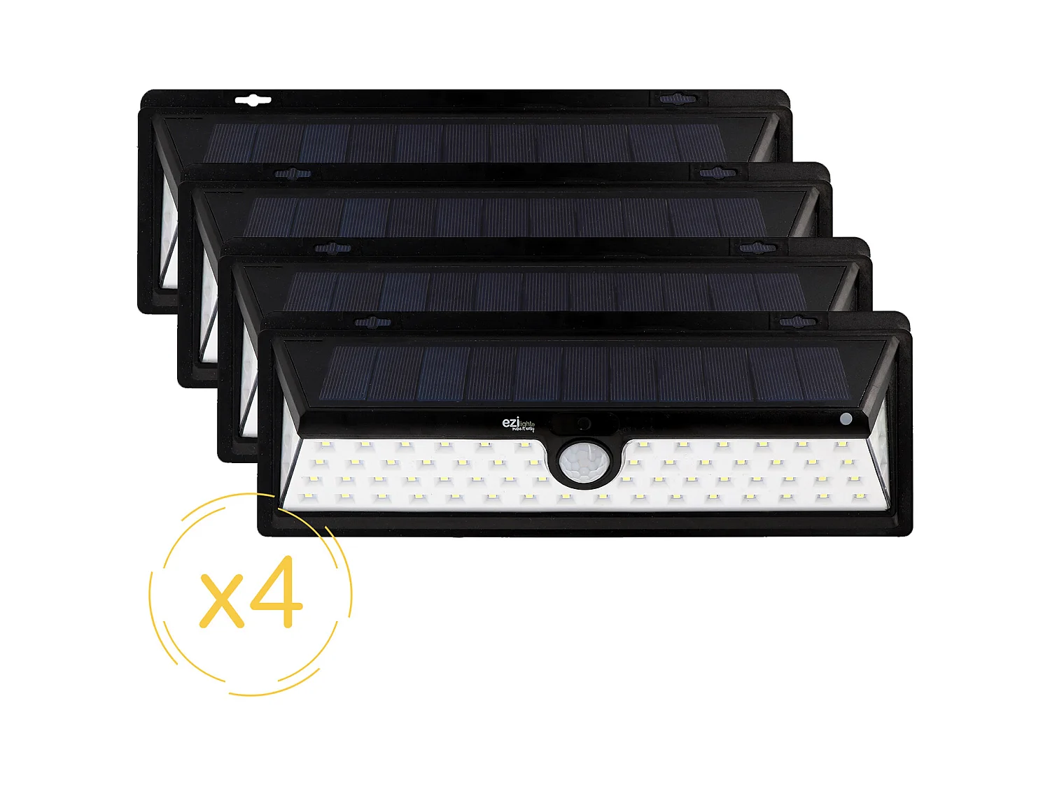 Pack de 4x Lampes solaires EZIlight® Solar XL