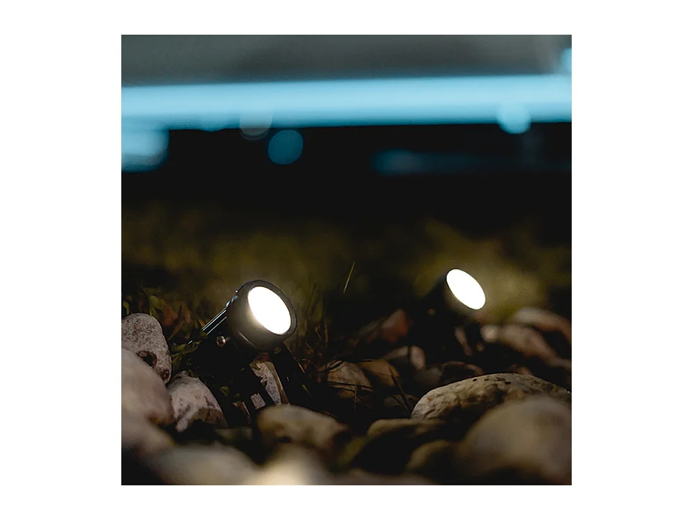 Projecteurs solaires EZIlight® Solar multi spot - 2 packs de 4 lampes