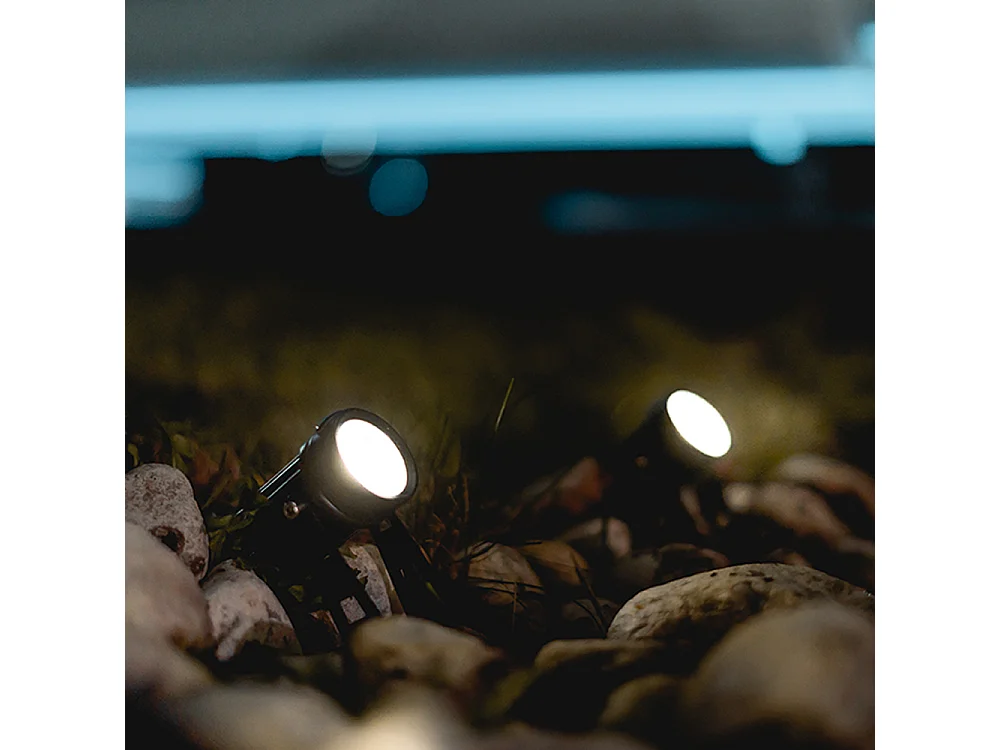 Projecteurs solaires EZIlight® Solar multi spot - 2 packs de 4 lampes