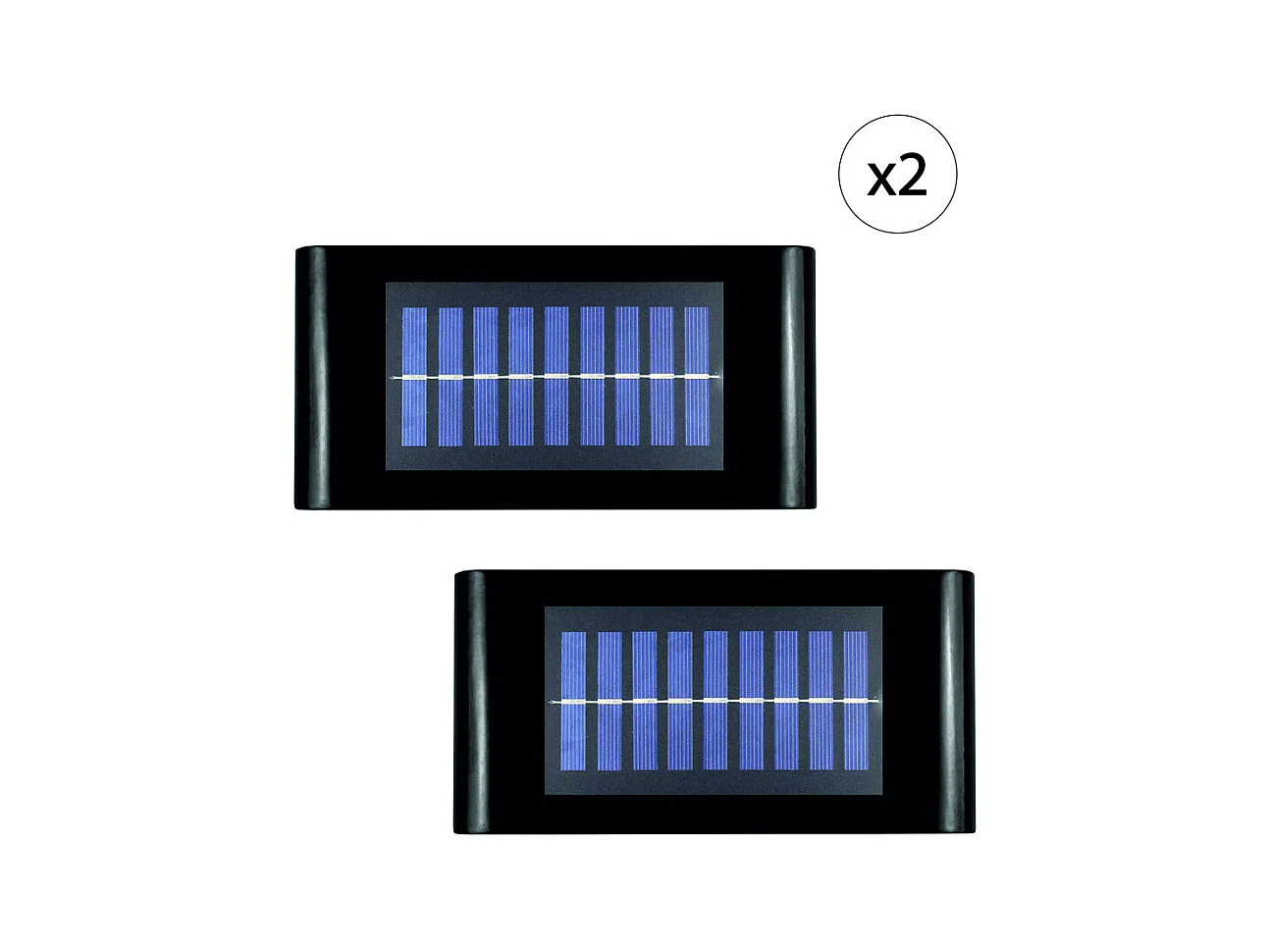 Applique murale solaire EZIlight® Solar up n down lot de 2