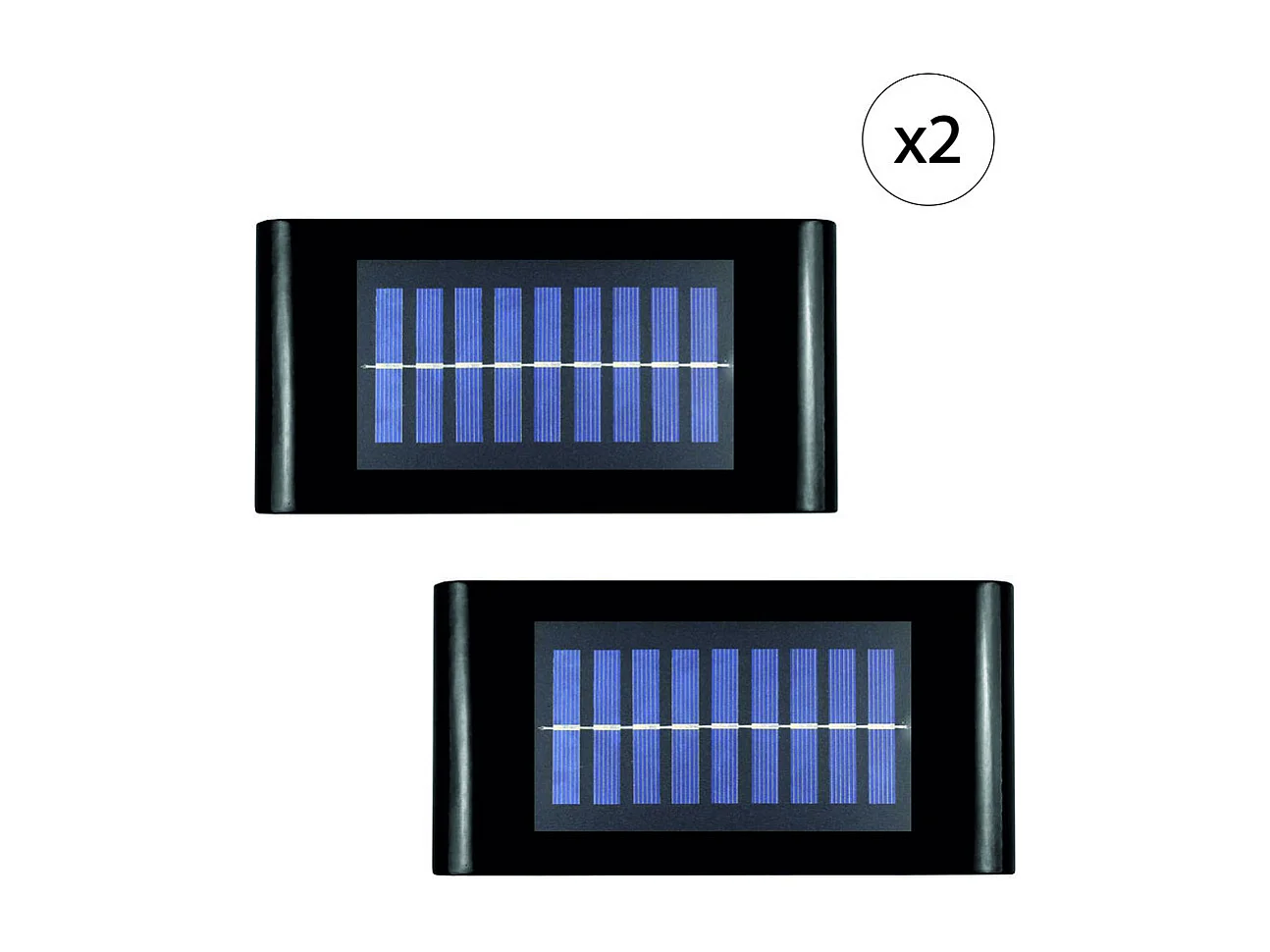 Applique murale solaire EZIlight® Solar up n down lot de 2