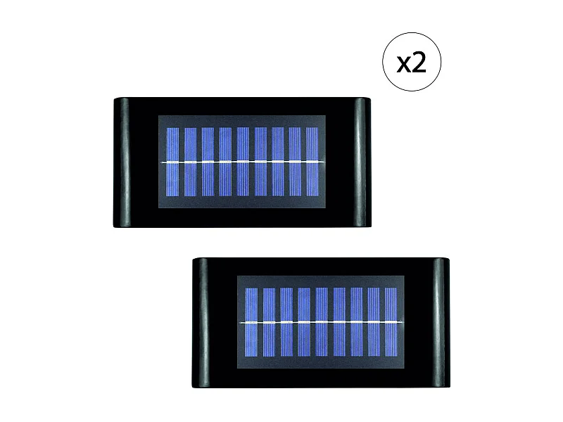 Applique murale solaire EZIlight® Solar up n down lot de 2