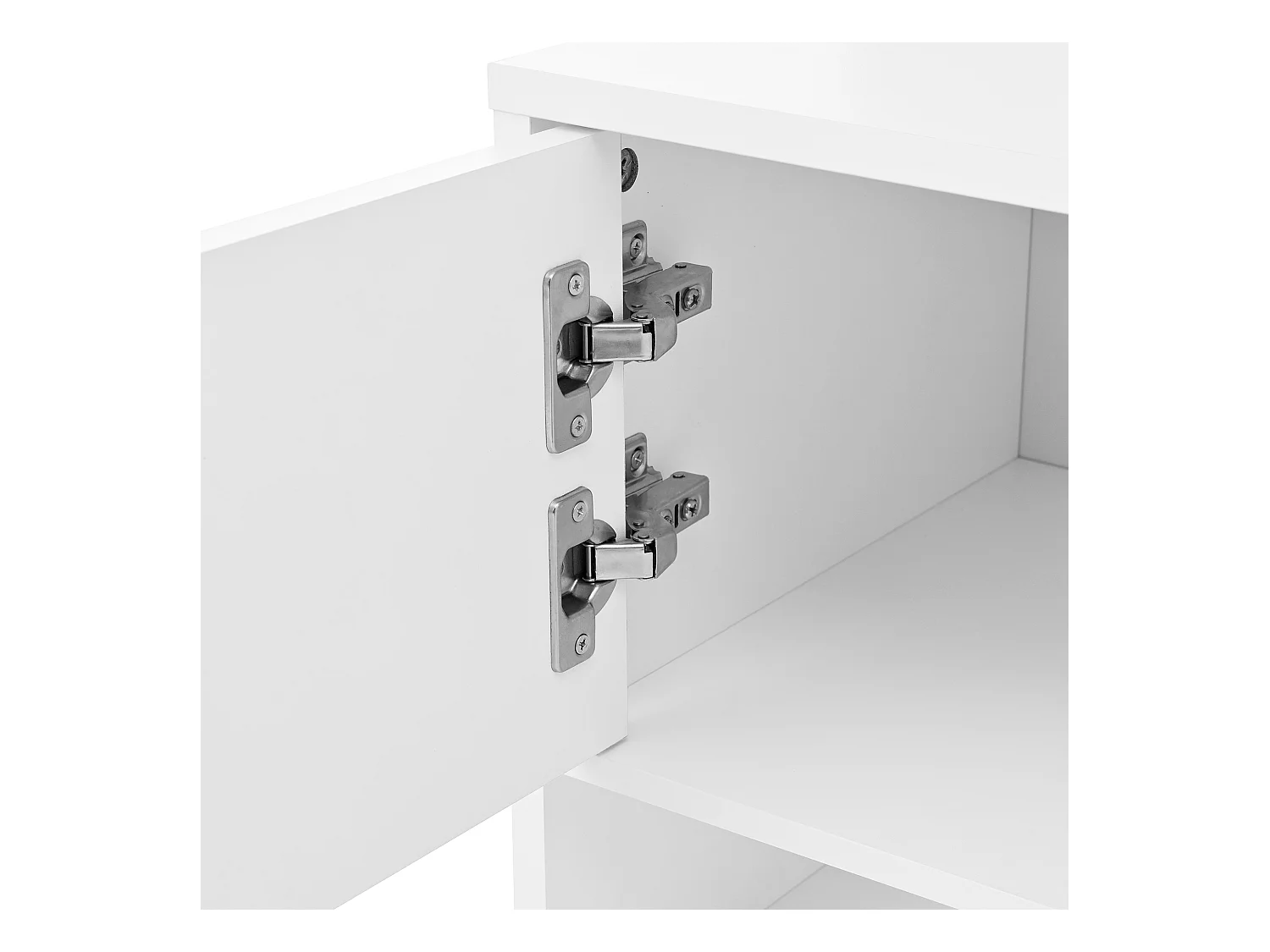 Conjunto de vestidor de entrada 50x36x190 cm - con 2 puertas - con 8 ganchos y banco para calzado - Blanco