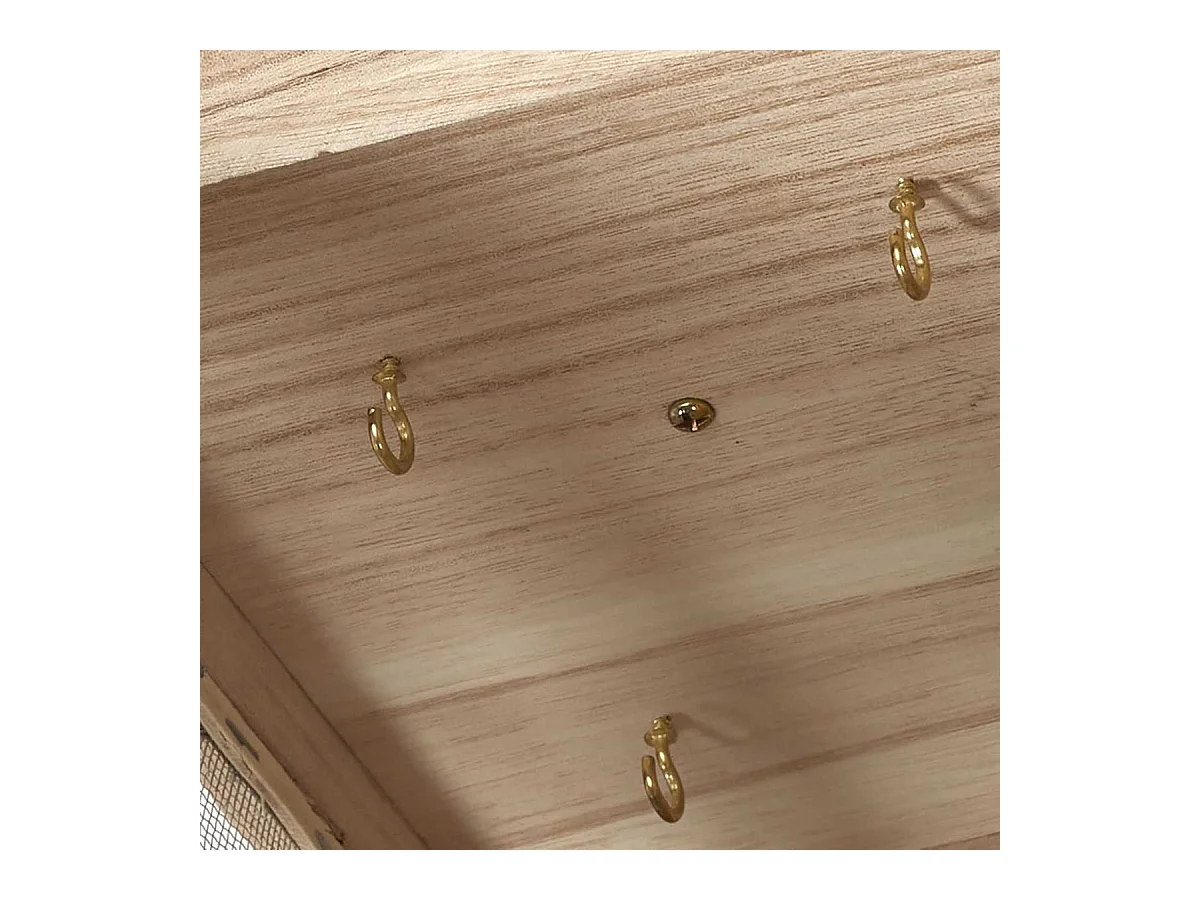 Boîte Garde-Manger en Bois et Grillage Fin - GARDIAN