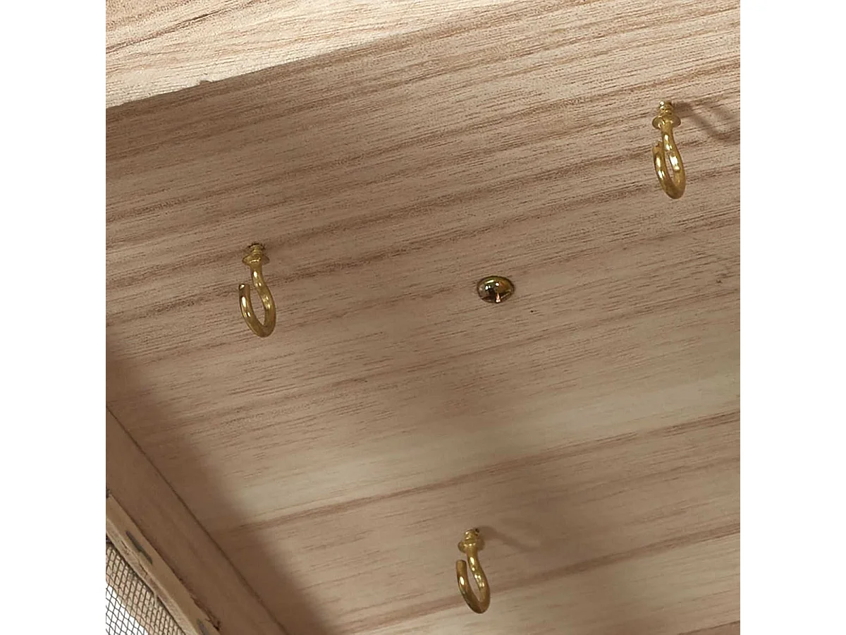 Boîte Garde-Manger en Bois et Grillage Fin - GARDIAN