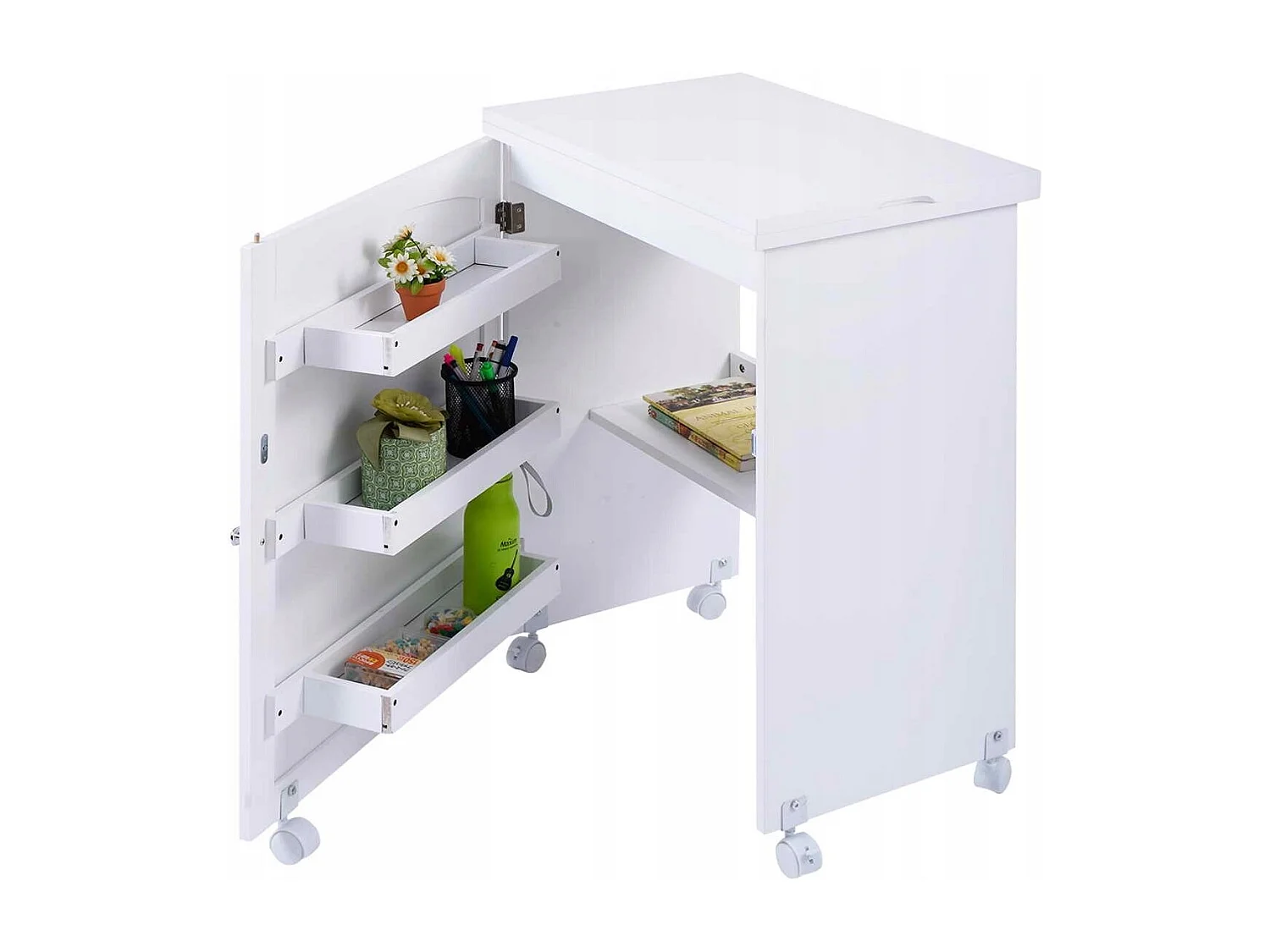 Faltbar Nähmaschinentisch Nähtisch Mehrzwecktisch Schreibtisch Arbeitstisch