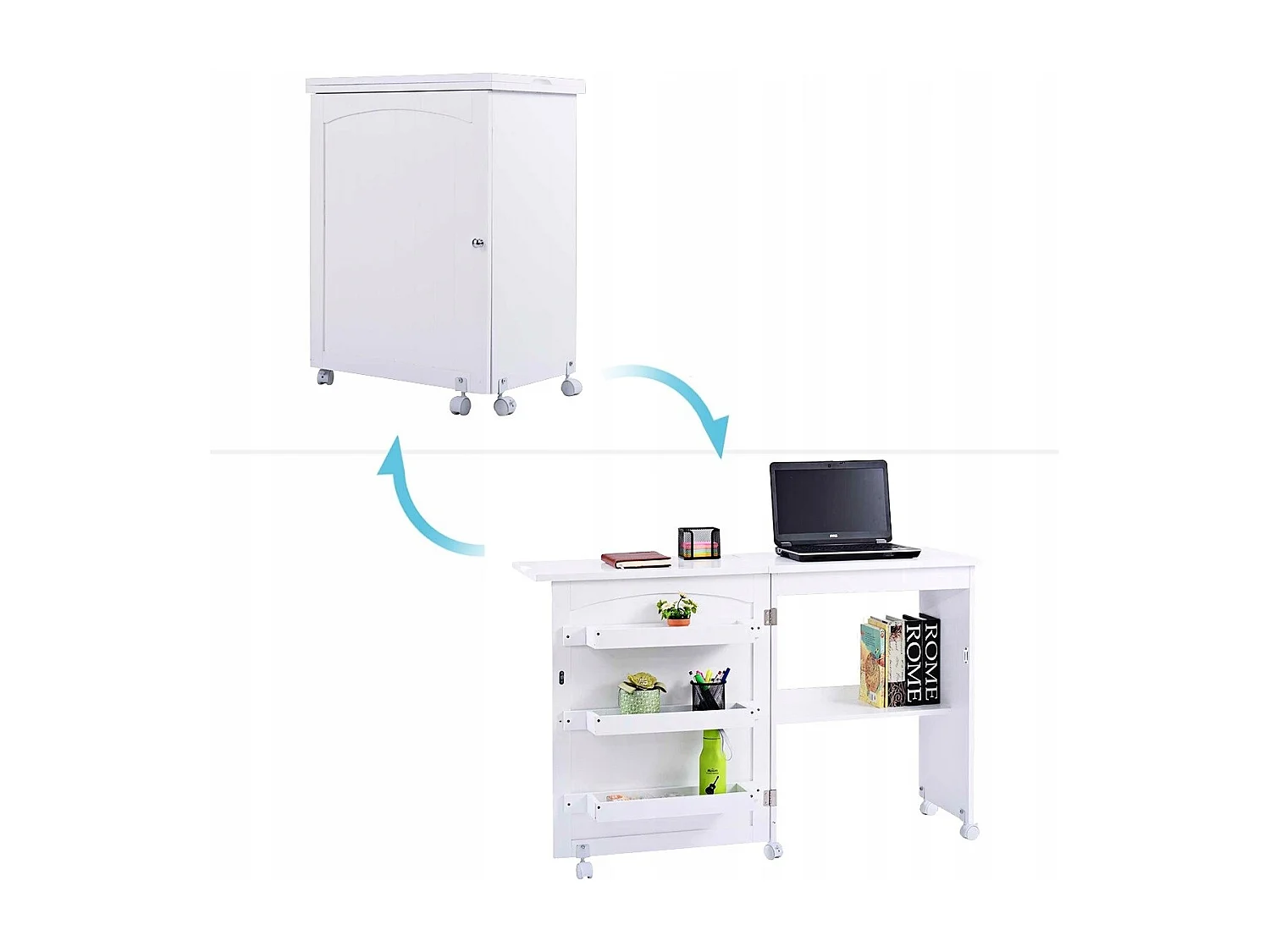 Faltbar Nähmaschinentisch Nähtisch Mehrzwecktisch Schreibtisch Arbeitstisch