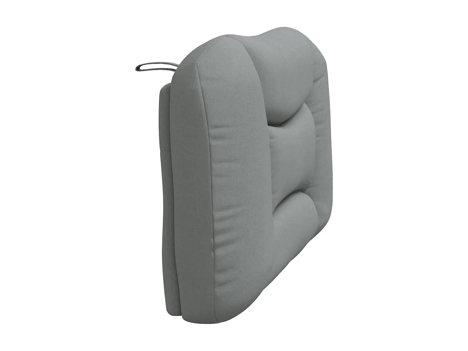 Tête de lit gris clair 100 cm tissu