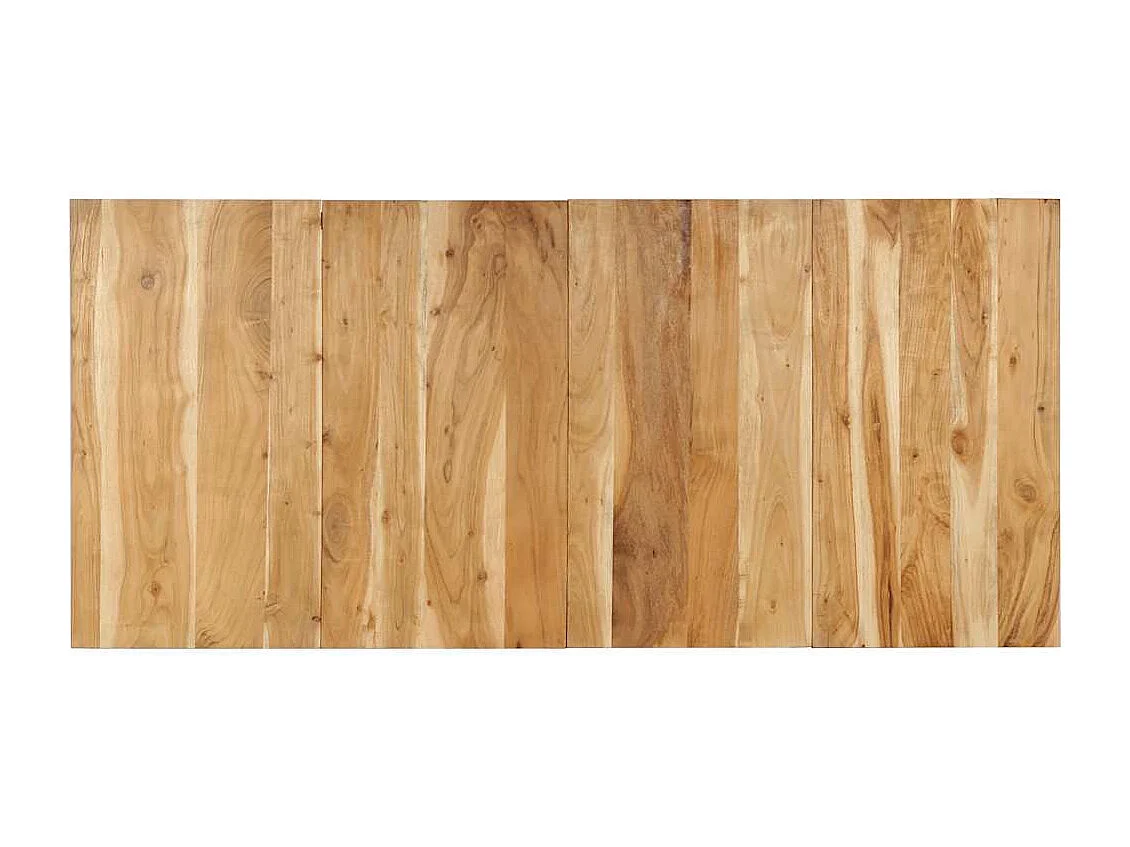 Cabecero de cama 180 cm madera maciza acacia