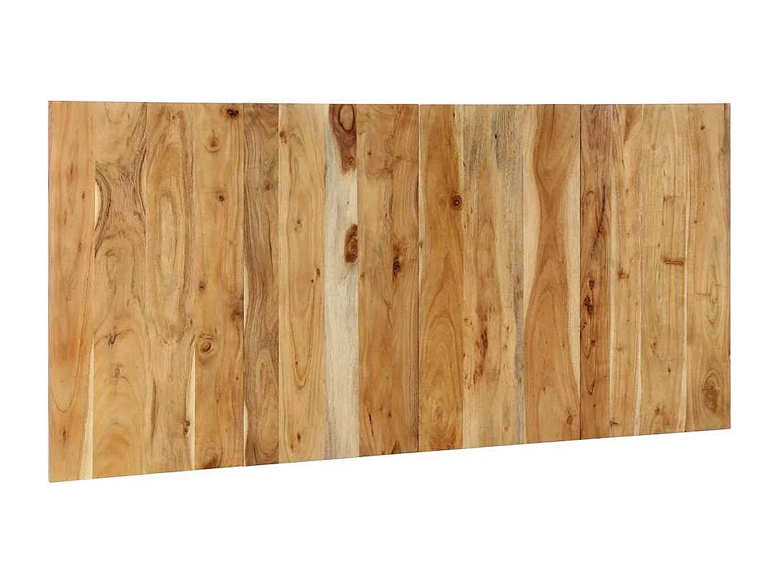 Cabecero de cama 180 cm madera maciza acacia