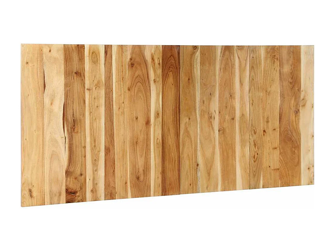 Cabecero de cama 180 cm madera maciza acacia