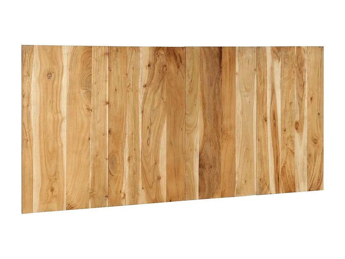 Cabecero de cama 180 cm madera maciza acacia