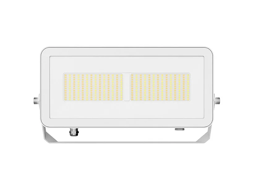 Projecteur LED d'extérieur Beneito & Faure Polaris 100 W CCT IP65 120° - 3000K/4000K/5 000 K - Blanc mat