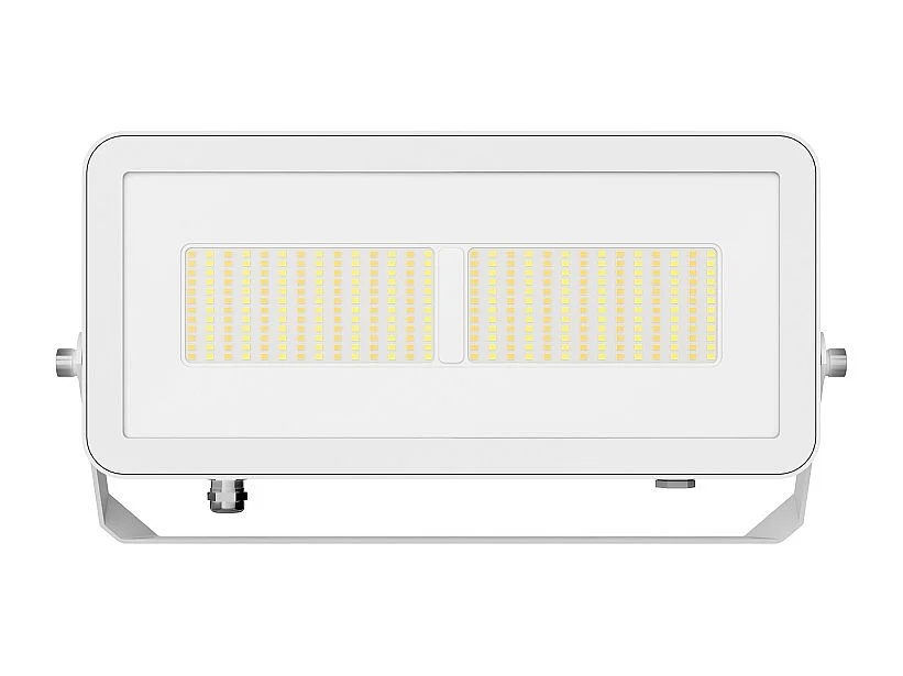 Beneito & Faure Polaris 100W CCT IP65 120° LED-Flutlicht für den Außenbereich - 3000K/4000K/5000K - Mattweiß