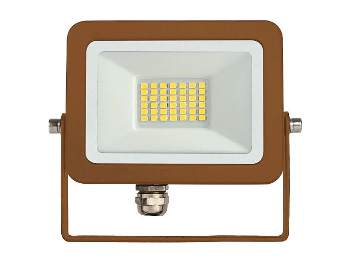 Proiettore LED da esterno Sky 20W IP65 2700K Corten - 2450lm, alluminio, fascio 110° Beneito Faure