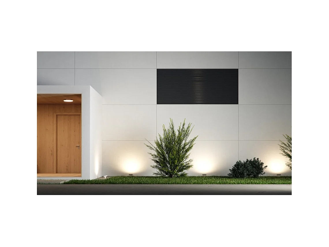 Projecteur LED d'extérieur Sky 10 W IP65 5 000 K blanc - 1 150 lm, aluminium, faisceau 110° Beneito Faure