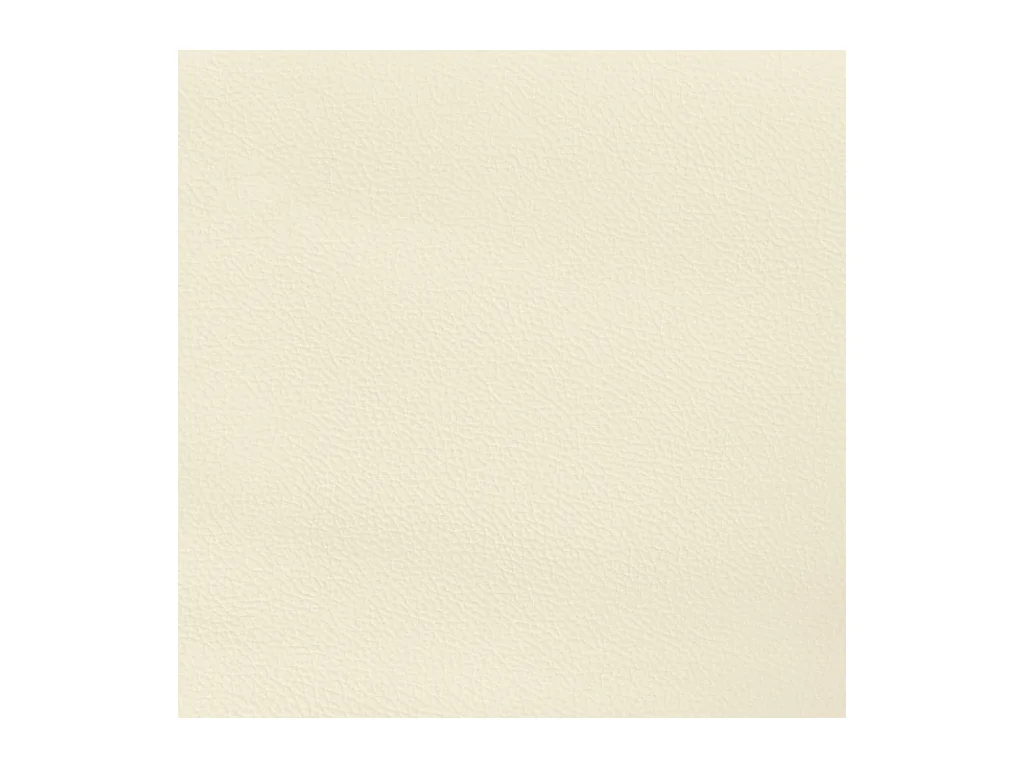 Tête de lit avec oreilles Crème 83x23x78/88 cm Similicuir