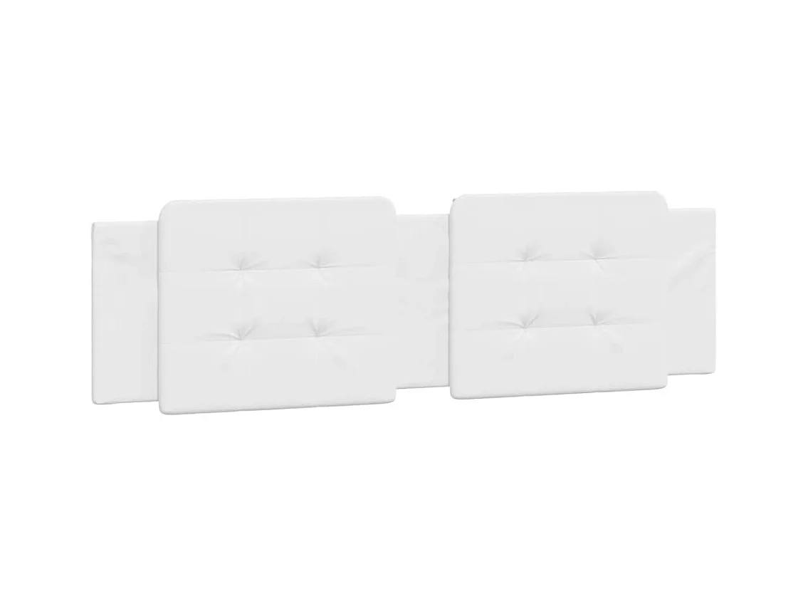 Tête de lit blanc 183 cm similicuir
