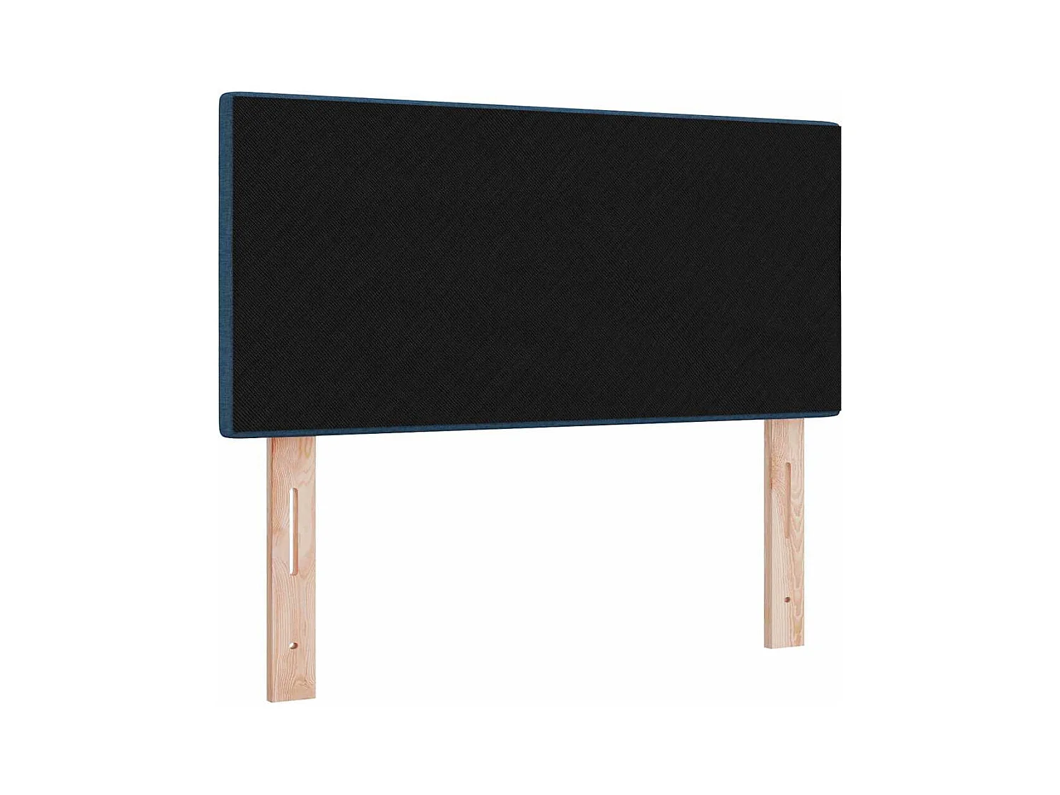 Tête de lit avec tête de lit Bleu 80 cm tissu