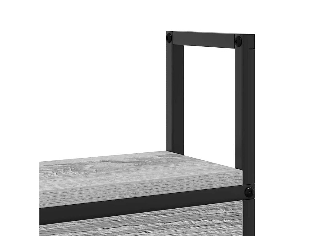 Tête de lit avec Station de Charge Sonoma gris 75 cm