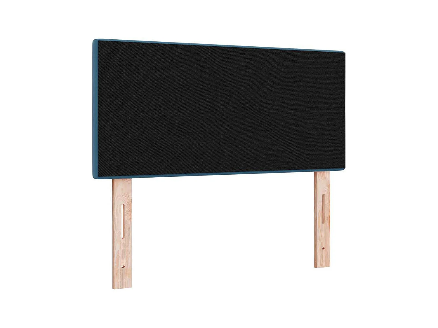 Tête de lit Montage mural Bleu foncé 80 cm Velours