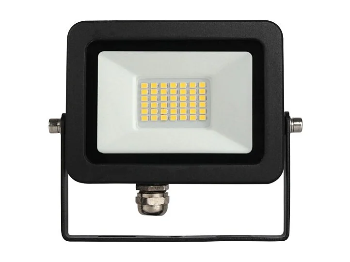 Sky 20W IP65 5000K Czarny zewnętrzny reflektor LED - 2450lm, aluminium, wiązka 110° Beneito Faure