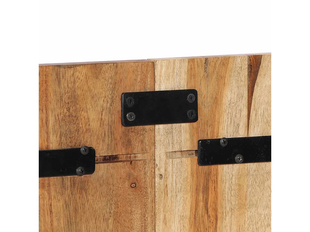 Tête de lit 120 cm bois d'acacia massif