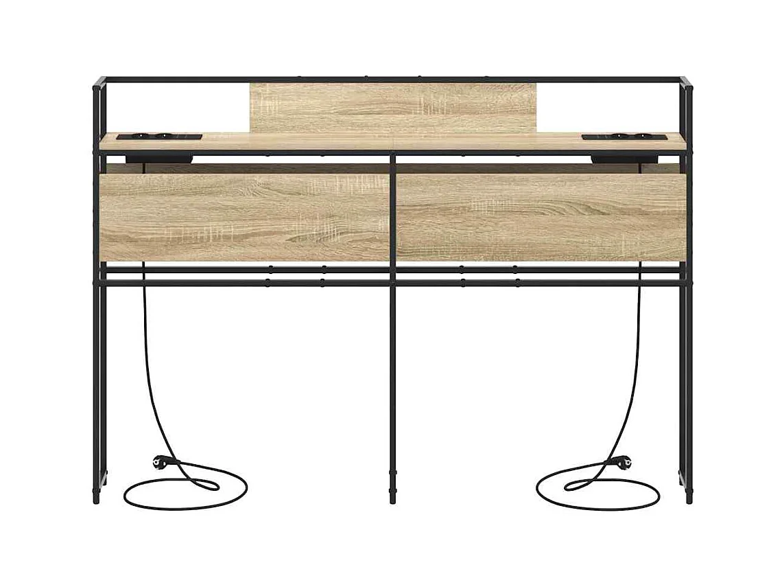 Tête de lit de rangement Chêne sonoma 150 cm Bois d'ingénierie