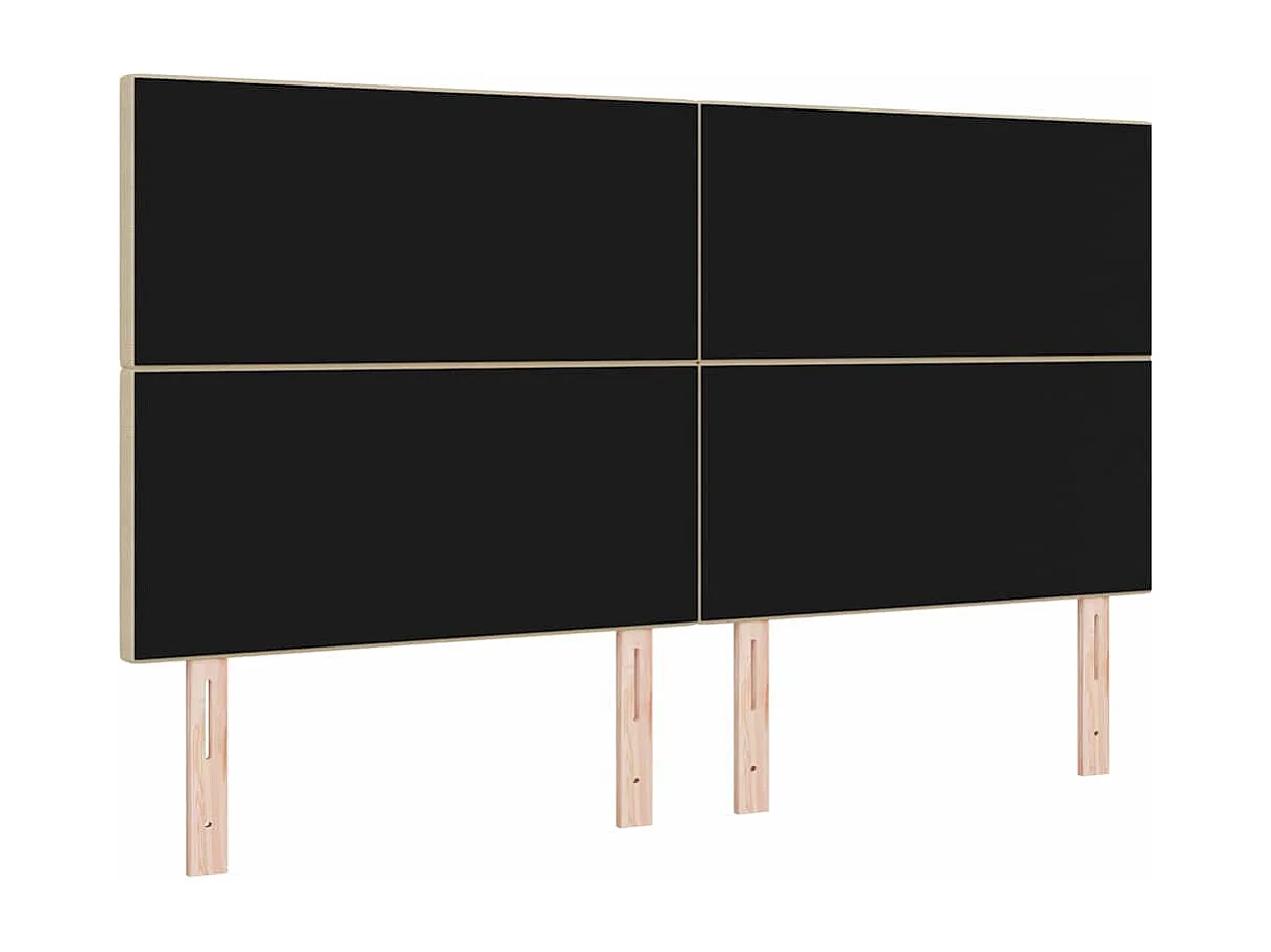 Tête de lit LED avec des lumières à LED Vert gris 180 cm tissu