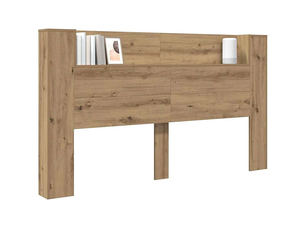 Tête de Lit chêne artisanal 180 x 17 x 104,5 cm