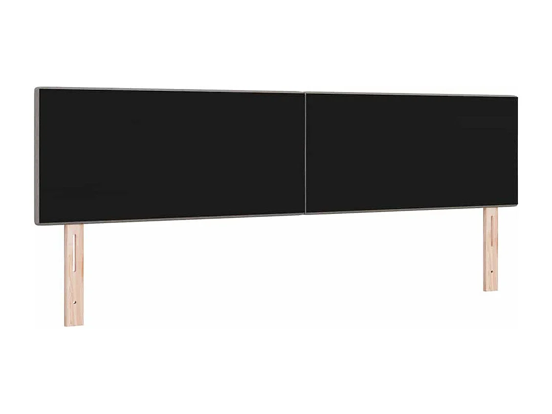 Cabecero LED con luces de tiras LED Manual Taupé 180 cm tela