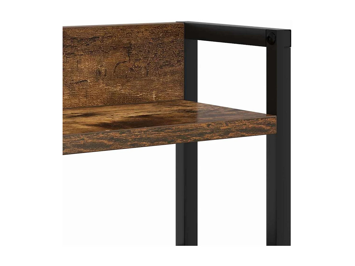 Tête de lit de rangement Chêne fumé 75 cm Bois d'ingénierie