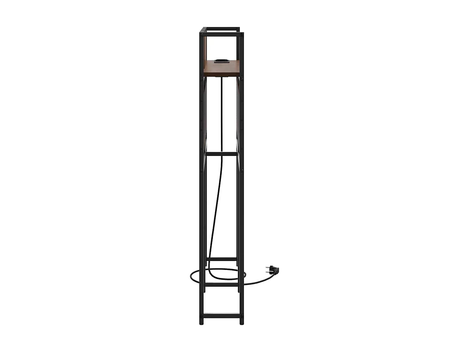 Tête de lit de rangement Chêne marron 80 cm Bois d'ingénierie
