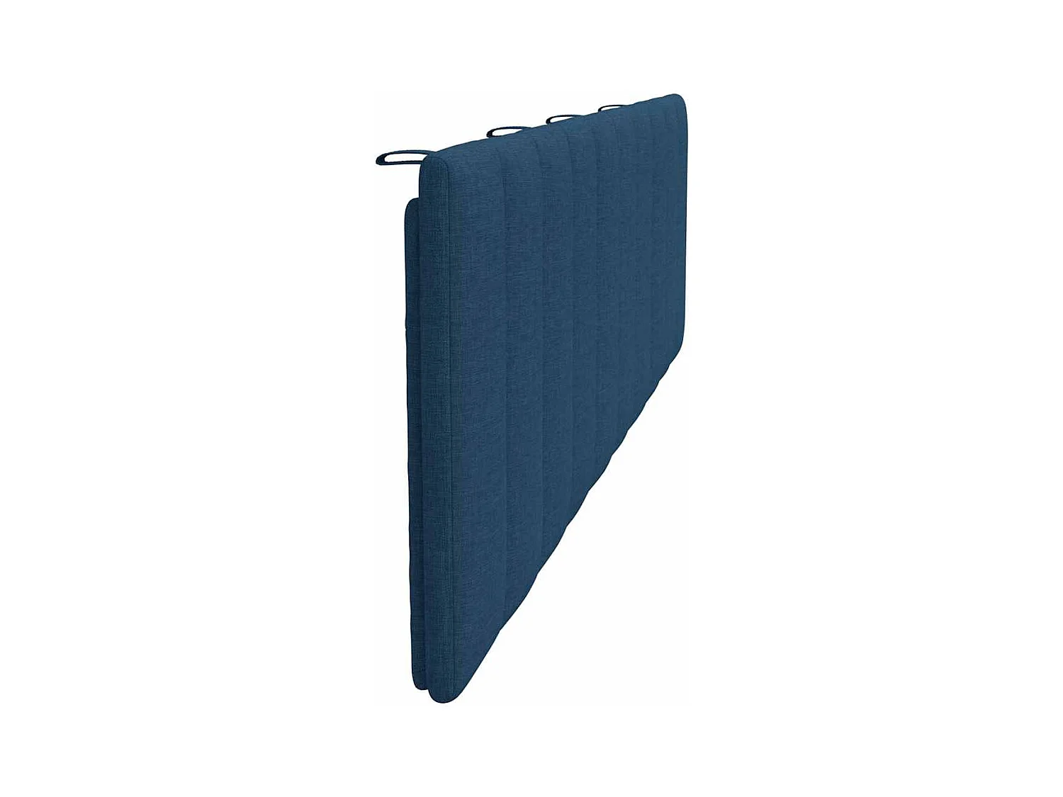Tête de lit bleu 180 cm tissu