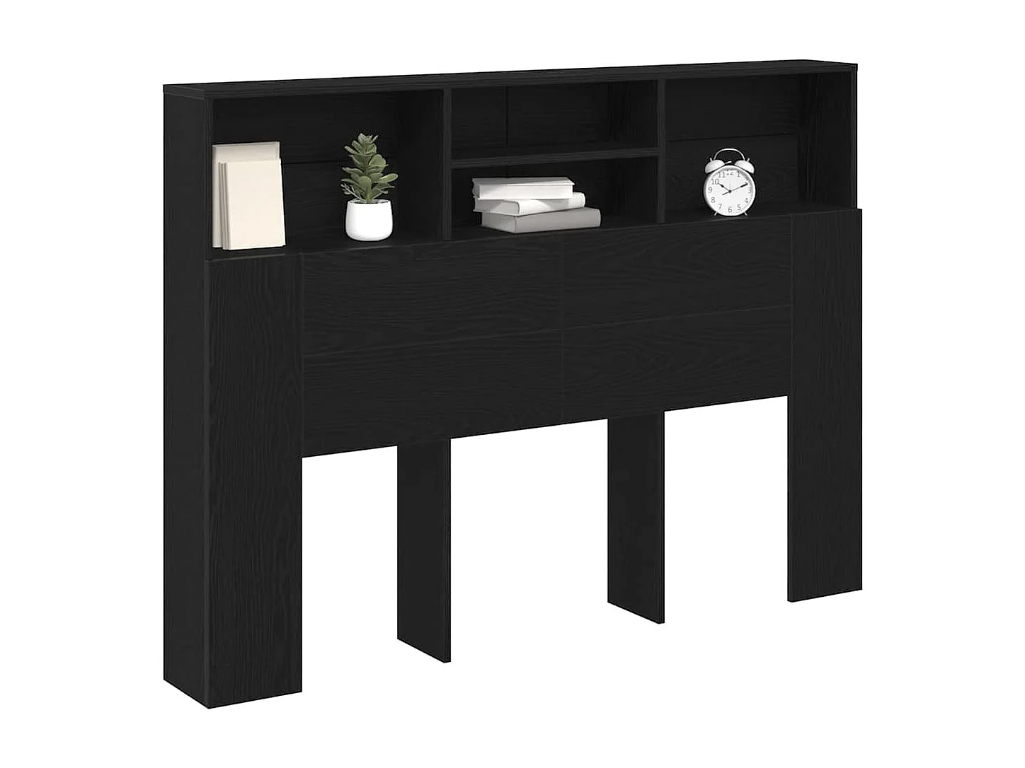 Tête de Lit Chêne noir 140 x 19 x 103.5 cm