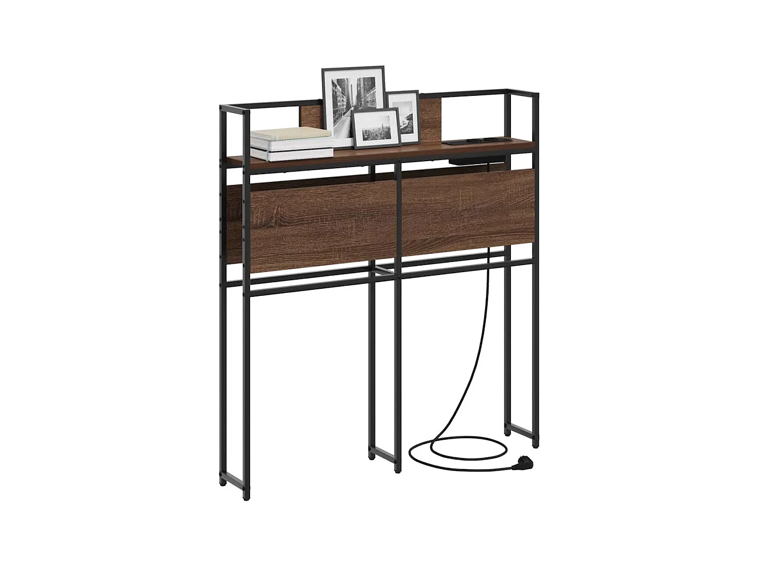 Tête de lit de rangement Chêne marron 100 cm Bois d'ingénierie