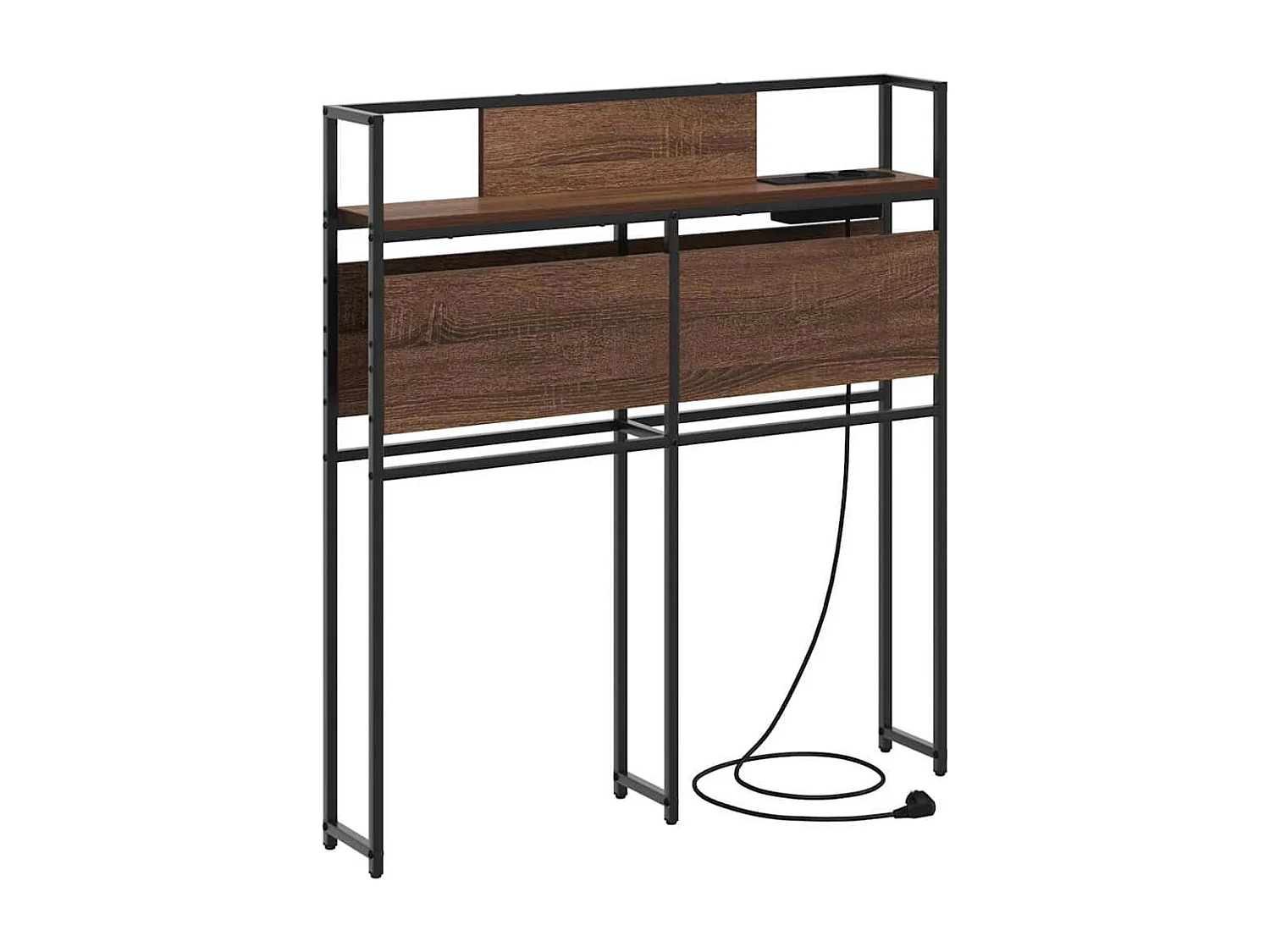 Tête de lit de rangement Chêne marron 100 cm Bois d'ingénierie