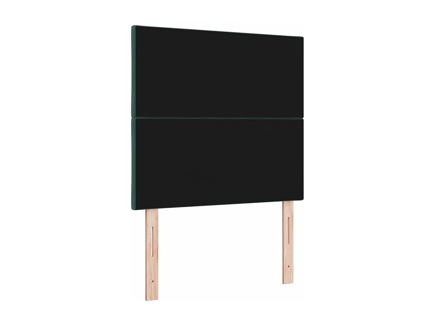 Hoofdbord Wandgemonteerd Geometrisch Donkergroen 90 cm Fluweel