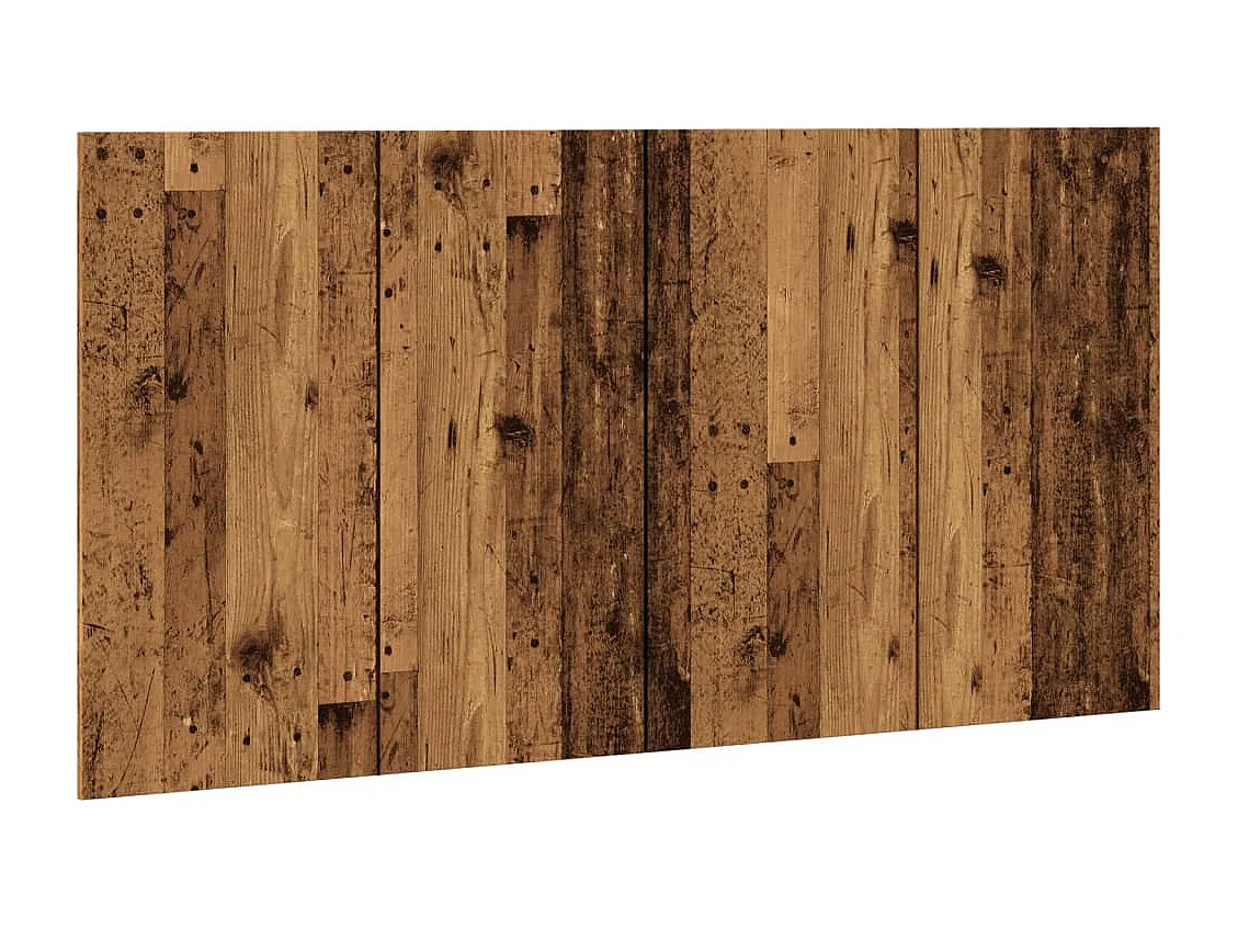 Tête de lit vieux bois 160x1,5x80 cm bois d'ingénierie