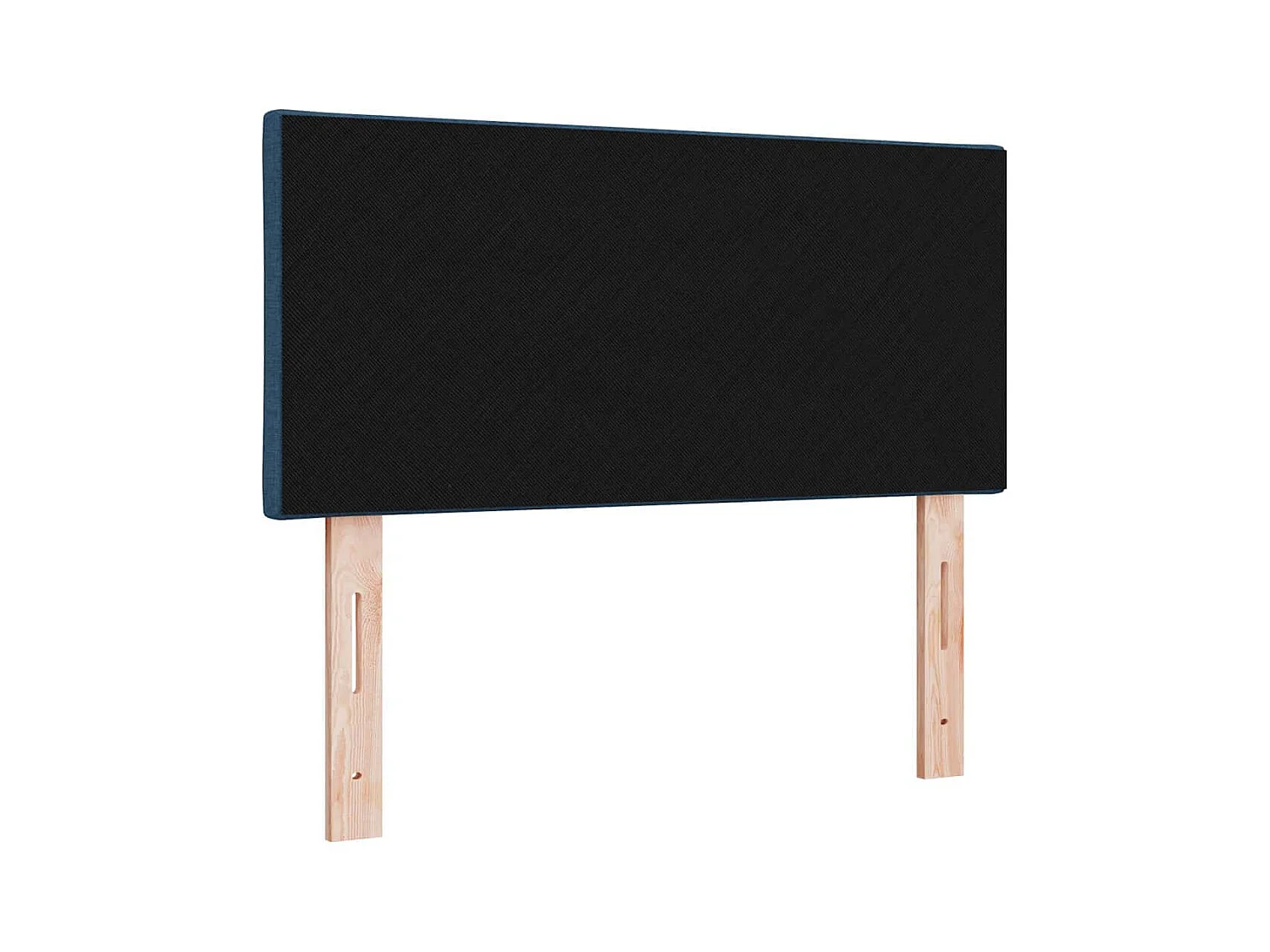 Tête de Lit en Tissu Géométrique Bleu 90 cm tissu